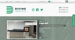 Desktop Screenshot of divinoimoveis.com
