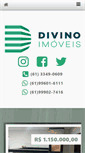 Mobile Screenshot of divinoimoveis.com